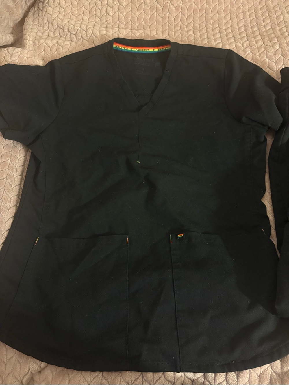 Fabletics pride scrub set